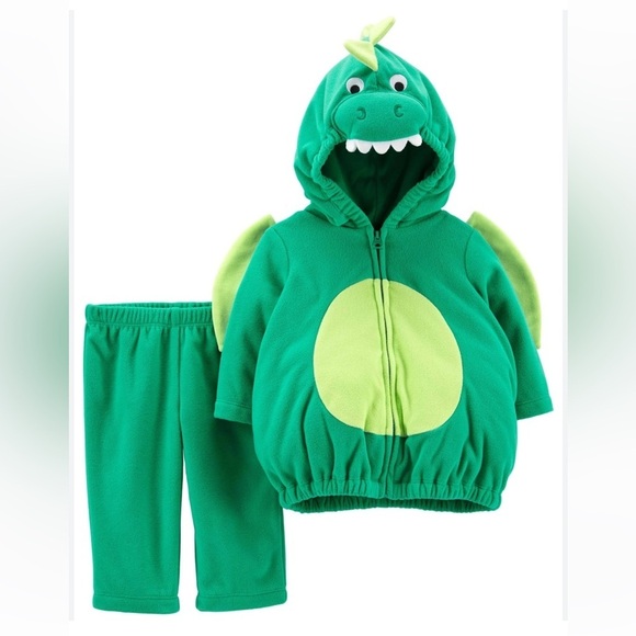 Carter's Other - NEW 12 Months Carters Baby Boys or Baby Girls Dragon Costume NWT